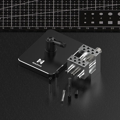 MAZHA T0010 2-in-1 Mini Portable Table Vise Compact Adjustable Clamp Precision Tool for Modeling Hobby DIY