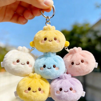 Stress-relieving Dumpling Series Blind Box Cute Fluffy Dumpling Stuffed Toy, Random Color Soft Plushie Collectible Surprise Gift