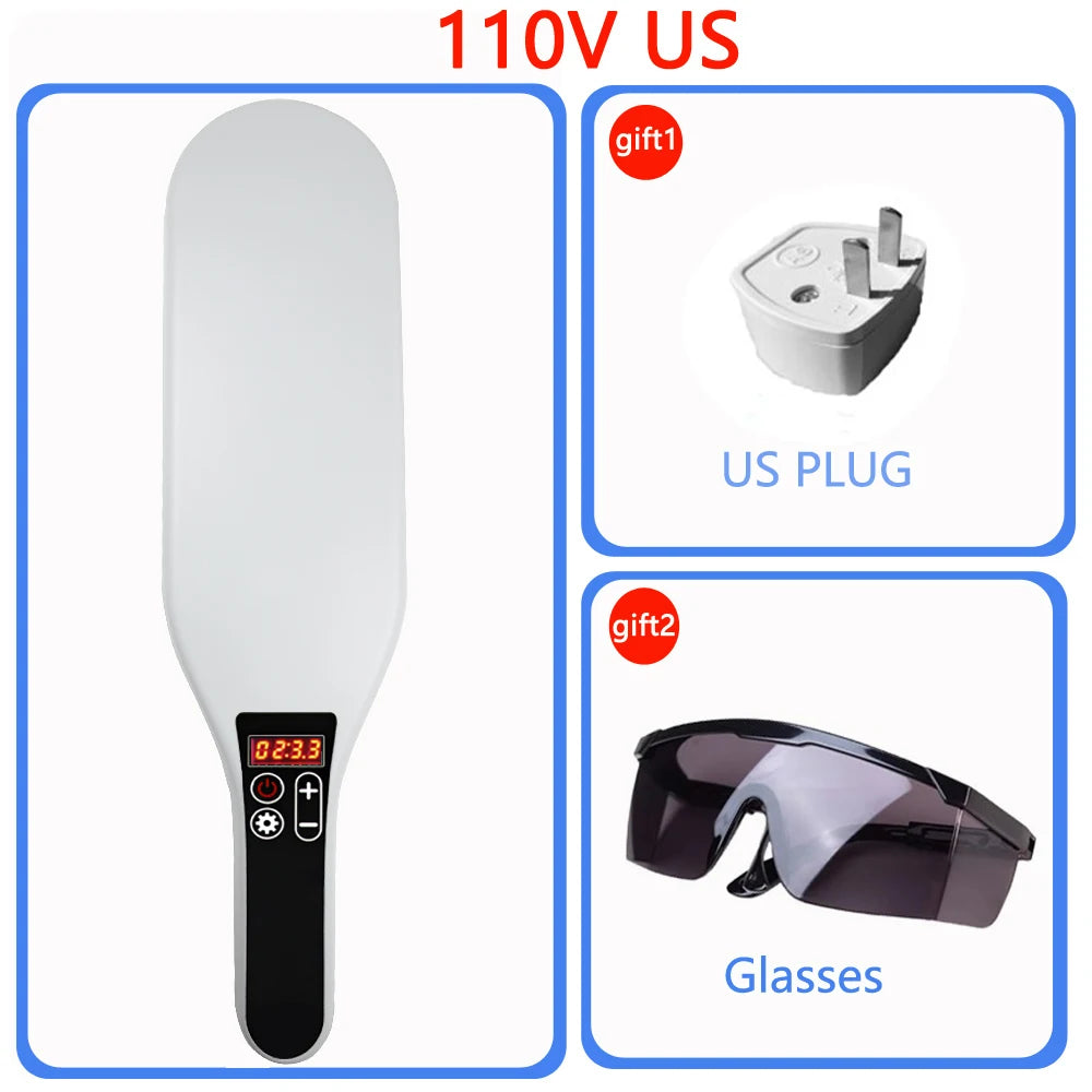 311nm Ultraviolet Phototherapy Instrument Double Lamp UVB Lamp for Vitiligo Treatment Psoriasis Lamp Skin Disease Device