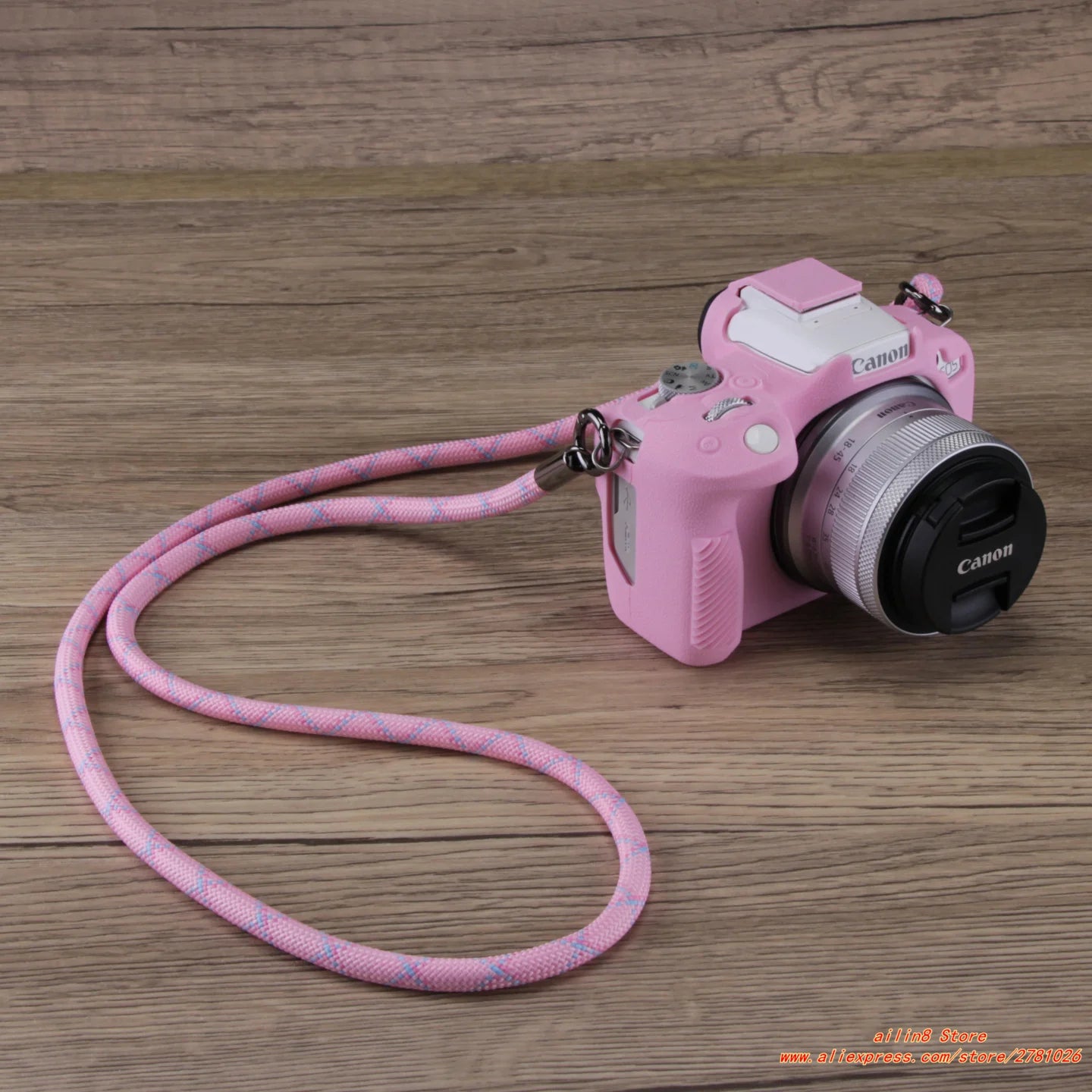 for Canon EOS-R100 Camera Soft Case R50 Silicone shell protective cover Prevent scratching the camera bag One shoulder neck bag