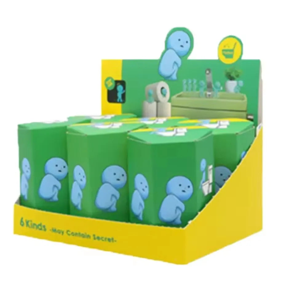 Gift A Multiple Series Noctilucent Green Doll Blind Mystery Box Action Figures Decoration Desktop Model Toy For Surprise