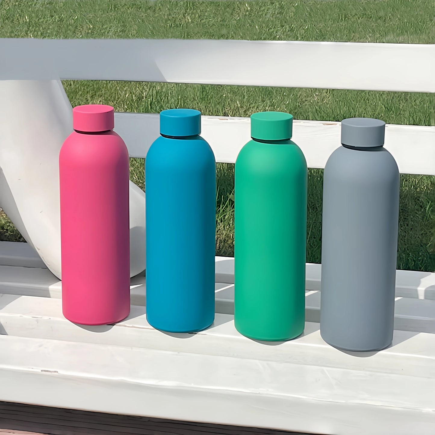 350-750ML Stainless Steel Thermos Cup Portable Small Mouth Water Cup Travel Outdoor Sports Water Bottle Vacuum Flask Gym Kettle