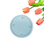 22*10Cm Oval Bottom For Knitted Bag PU Leather Bag Accessories Handmade Bottom DIY Crochet Bag Bottom Solid Color Bag Part NEW