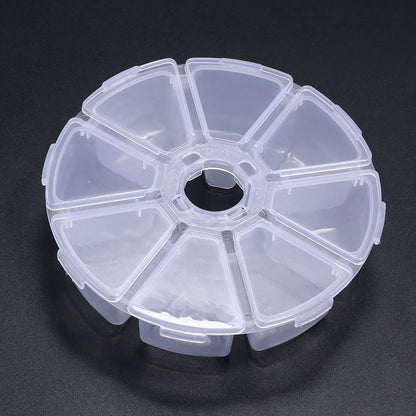 1 Pc Plastic Jewelry Box 5-28 Compartment Slot Organizer Storage Beads Container Adjustable Jewelry Storage Box Rectangle Case