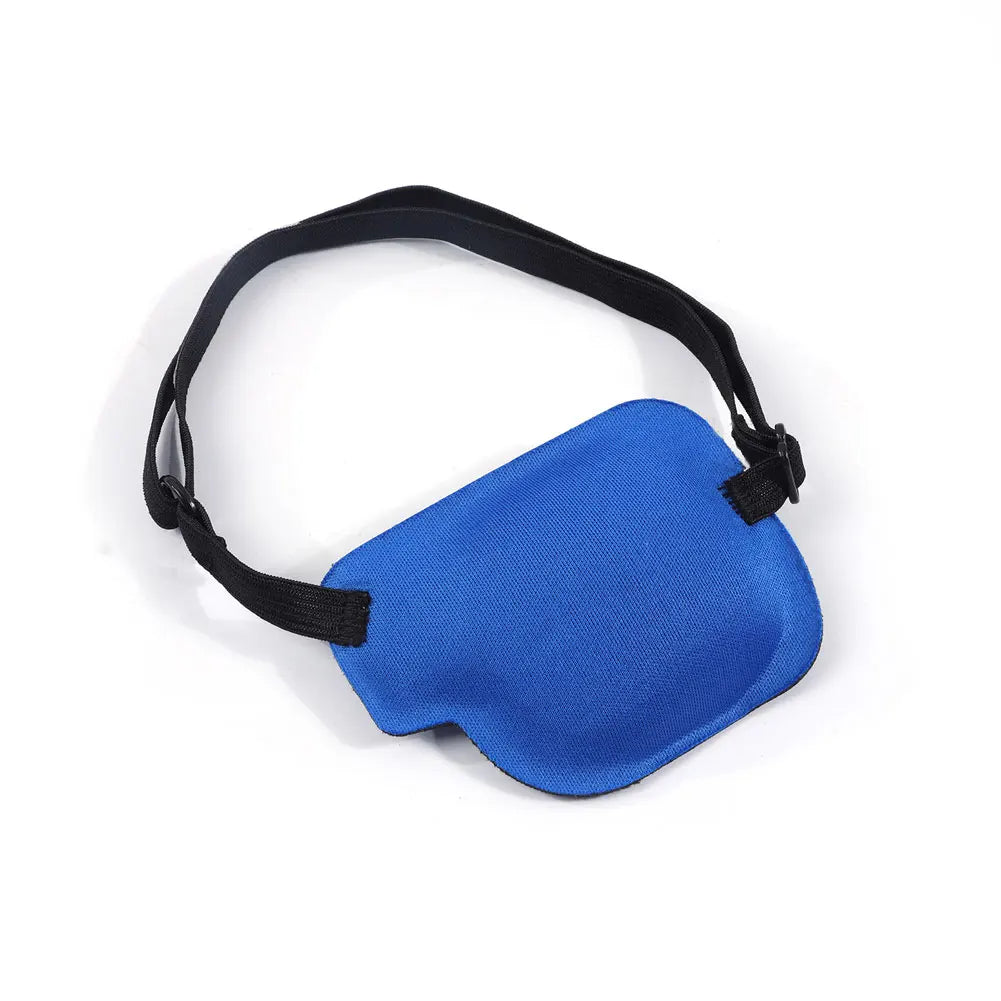 1PCS Black Single Eye Patch Adjustable 3D Foam Groove Eyeshades For Lazy Eyes Medical Use Concave Eye Patch
