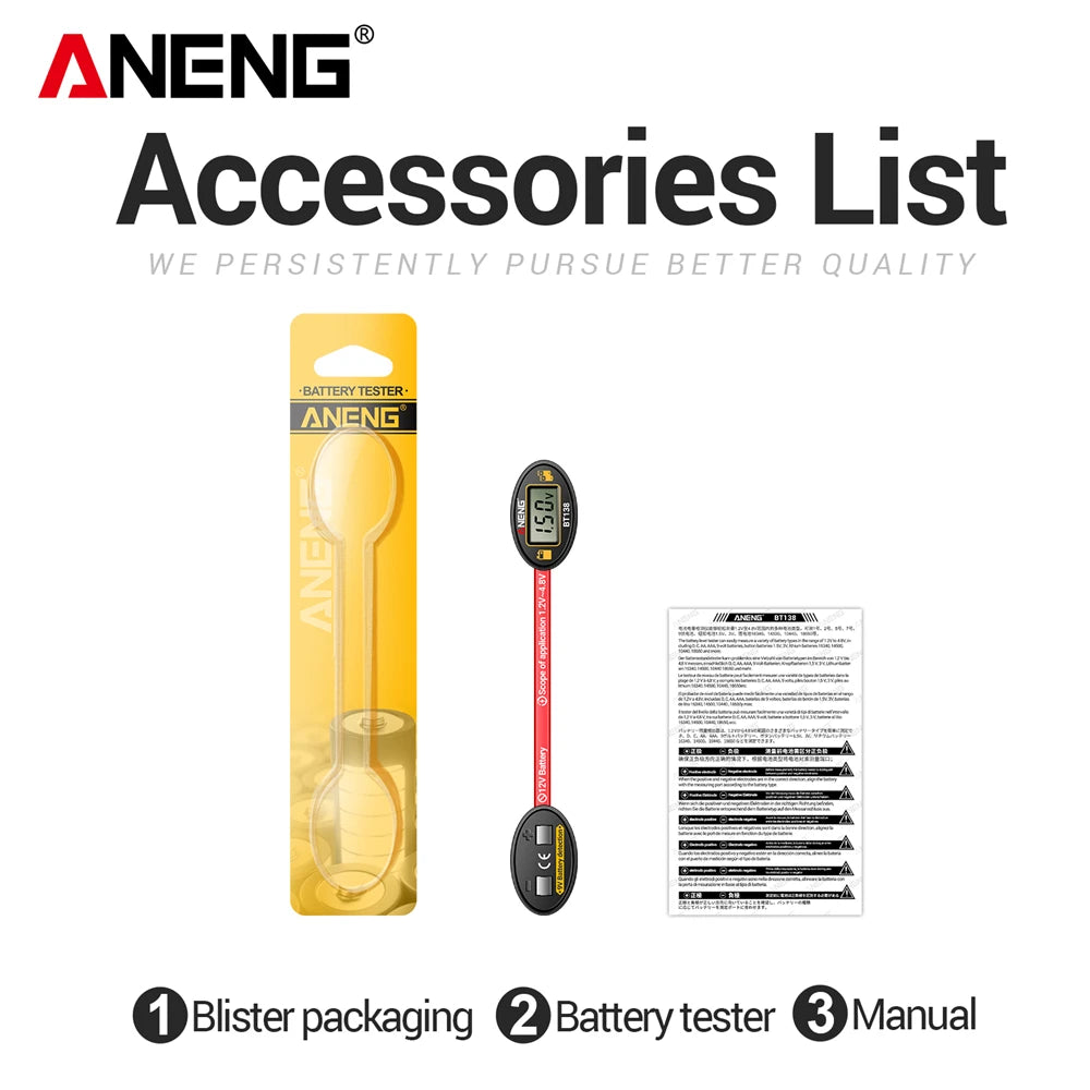 ANENG Digital Multimeter Professional Tester SZ303 AC/DC Voltage Resistance High Precision Professional Electrical Detection Too