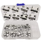 40/80/100Pcs Mix 2Pin 6Pin 16Pin Type C USB Charging Dock Connectors Type-C PCB DIY Repair Kits USB-C Digital Product For Phone