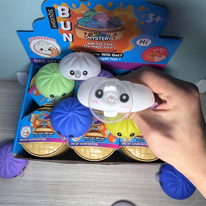 Trending blowing bubbles Toy, Soft Jelly Squeeze Stress Relief Fidget Toy, Relieve stress Sensory Need for Adults & Gift