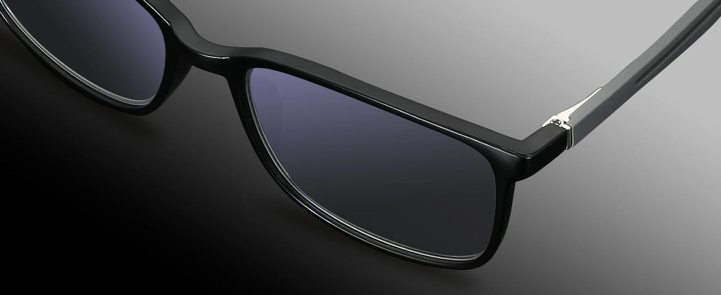 ZENOTTIC Fashion Square Anti Blue Light Blocking Reading Glasses Men Sport Readers Eyewear Unisex Anti Glare Computer Eyeglasses