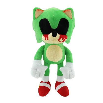 Hot 30CM High Quality Sonic Plush Toy Hedgehog Knuckles Tails Cute Cartoon Soft Stuffed Doll Birthday Gift for Children
