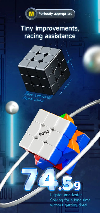 QiYi M Pro Series 2x2 3x3 4x4 Pyramid Magnetic Magic Cube Professional Speed Cubes Education Puzzle  Cubo Magico Toys Gifts