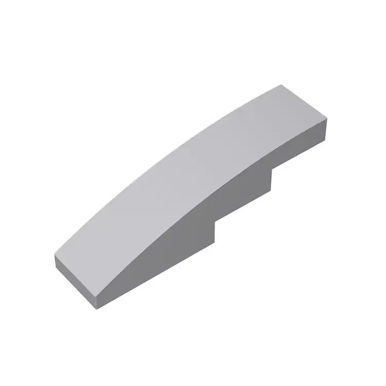 100pcs MOC Brick Part 61678 11153 Slope Curved 4 x 1 Compatible Building Block Particle DIY Assmble Kid Brain Toy Birthday Gift