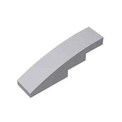 100pcs MOC Brick Part 61678 11153 Slope Curved 4 x 1 Compatible Building Block Particle DIY Assmble Kid Brain Toy Birthday Gift