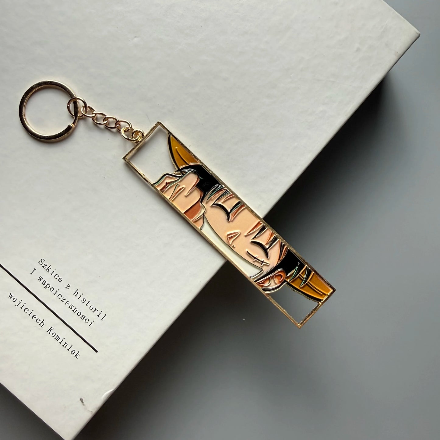 Anime Metal Hollow Out Keychains Bookmark Cute Jet Manga Fashion Bag Key Tag Jewelry Accessory Key Ring Holder Gift Anime