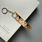 Anime Metal Hollow Out Keychains Bookmark Cute Jet Manga Fashion Bag Key Tag Jewelry Accessory Key Ring Holder Gift Anime