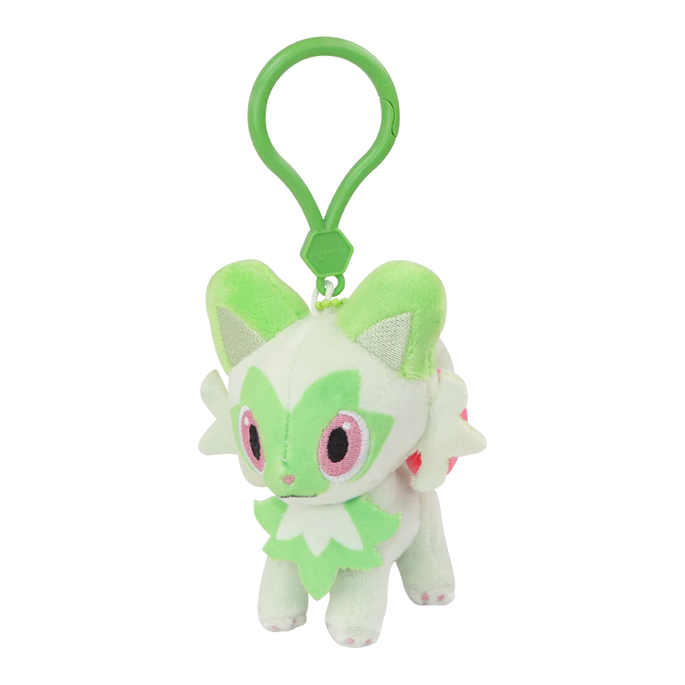 Pokemon Plush Keychain Anime Jigglypuff Gengar Sprigatito Urchin Mimikyu Sylveon Mew Umbreon Rowlet Stuffed Plushies Toys Gifts