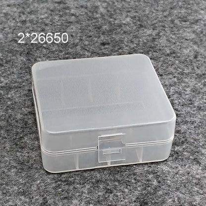 Durable 26650 18650 Battery Storage Box Hard Case Holder For 2/4 18650 4x AA 4xAAA Rechargeable Battery Power Bank Plastic Cases