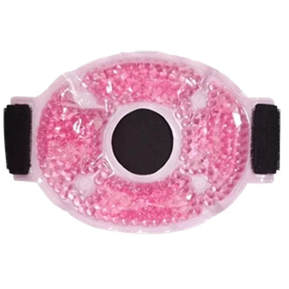Reusable Soft Gel Ice Compress Strap Cold Soft Gel Bead PVC Skin-friendly Hot Cold Gel Ice Pad Adjustable Strap