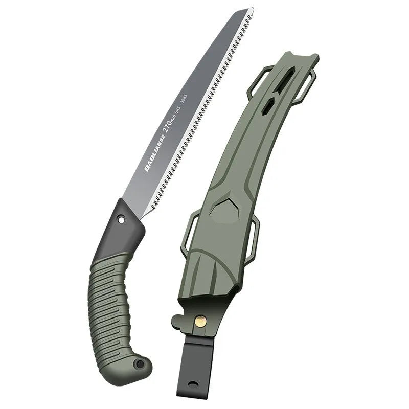 BAOLIAN Hand Saw , Japanese Style Saw, Tree Sawing Tool , Garden Logging Tool , Woodworking Saw , Household Small Handheld Tool