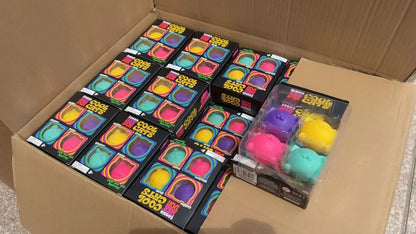 New 4-piece Swill NeeDoh Youth Pressure Ball Super Soft Plastic Sensory Toy Adult Office Stress Relief Toy Gifts