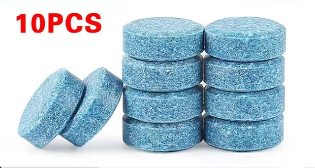 Solidny środek czyszczący do szyb samochodowych w tabletkach musujących, automatyczne wycieraczki, tabletki do czyszczenia szkła, skoncentrowany detergent