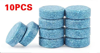 Solidny środek czyszczący do szyb samochodowych w tabletkach musujących, automatyczne wycieraczki, tabletki do czyszczenia szkła, skoncentrowany detergent
