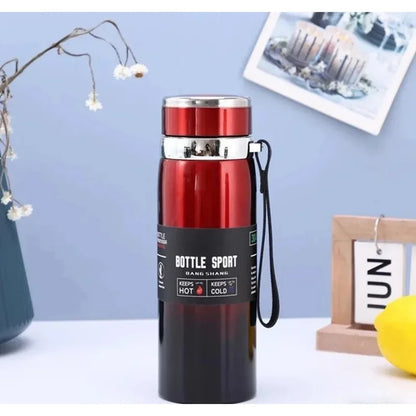 1L Thermal Water Bottle, Keep Cold & Hot Thermos for Water Tea Coffee, Vacuum Flasks Stainless Steel Bottle