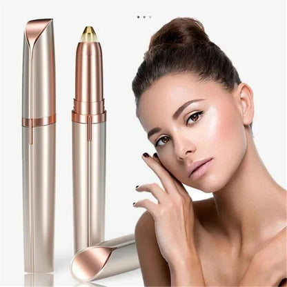 1-4Pcs Electric Eyebrow Trimmer Security Hair Removal Eye Brow Epilator USB Charger Mini Shaper Shaver Hair Removal Beauty