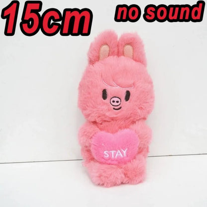 8pcs Skzoo Plush 25cm Kpop Cartoon Stuffed Animal Plushies Stray Kids Plush Doll Toys Kawaii JYP Adults KZ Fans Keychain  Gift
