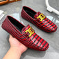 Men Loafers Shoes High Quality Party Shoes Fashion Men Non Slip Casual PU Leather Man Flat Classic Comfy Slip on Men Loafers