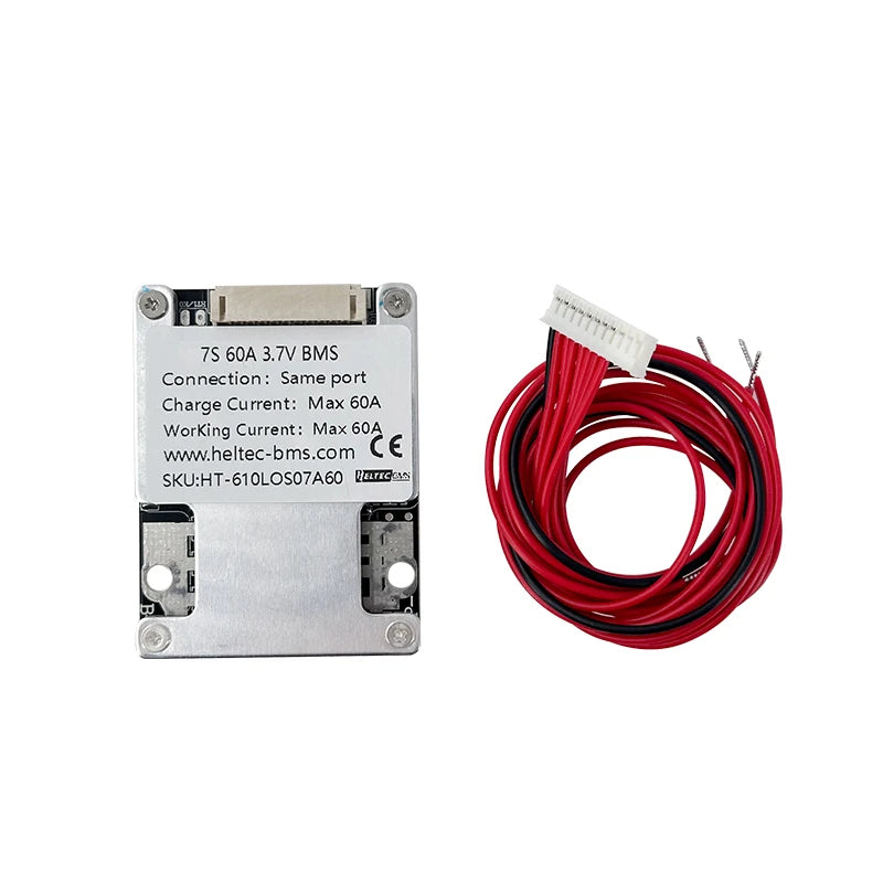 Heltec bms 10s 36v 30a 60a 6S 7S BMS 24V with balanced lithium battery protetcion board for eletronic tools/wheelchair/vehicle