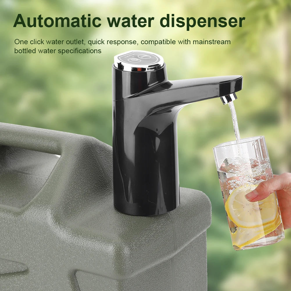 Automatic Electric Water Dispenser USB Barreled Water Pump Water bottle Gallon Drinking Bottle Switch Water Treatment Appliances