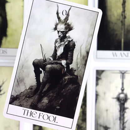 Mystery Horror Tarot Deck - 78 Card Set for Divination, Power Exploration and Psychic Insight |   The Perfect Board Game Accessor