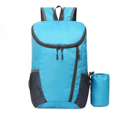 New Style Foldable Backpack Large Capacity Lightweight Waterproof Outdoor Sports Travel Bag Durable Easy Carry Versatile Package