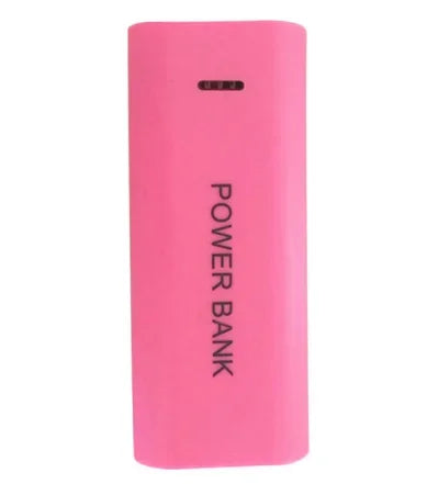 1/2pcs Power Bank Case 1-Cell 18650 Battery Box for Smart Phone Charge 5V 1A for 18650 Battery with Indicator Light