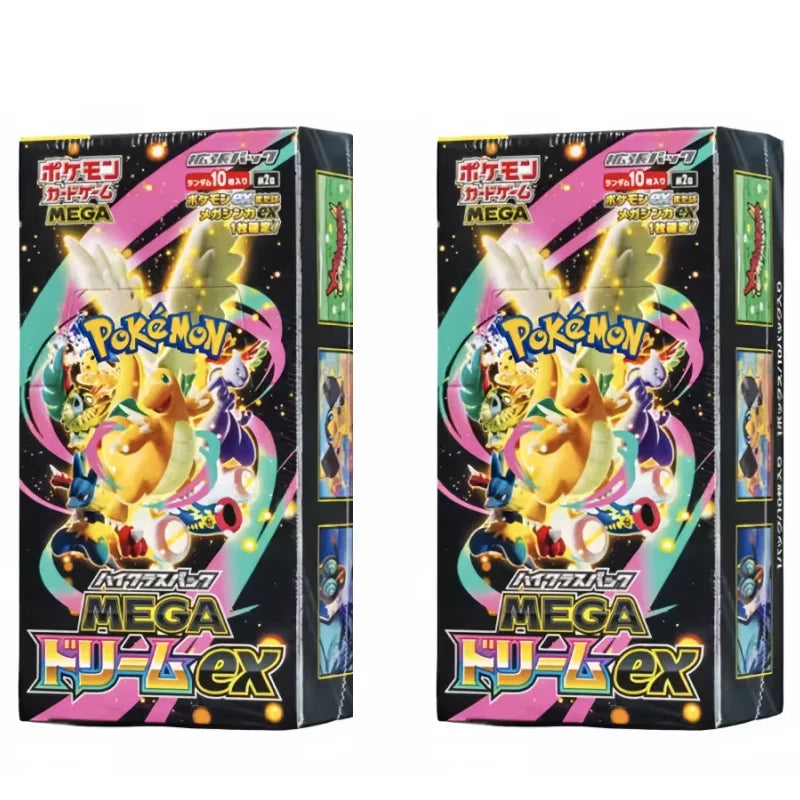 Pokemon TCG 2026 New M2a JP Edition Trading Game Collection Cards Mega Dream EX Golden Box Booster Pack Birthday Gift Toy