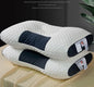 2Pcs Ergonomic Massage Neck Pillows Adjustable Orthopedic Contour Support All Season Comfort Sleep Pillow Core