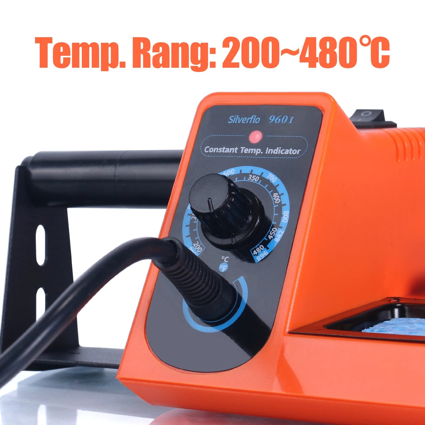 Silverflo 960-I Soldering Station Mini Soldering Iron Station Welding Rework Station for BGA SMD PCB IC Repair ESD Safe
