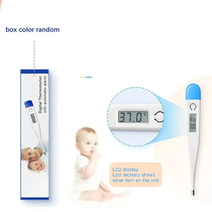 Thermometer for Fever Digital Basal Body Oral Armpit or Rectal Electronic LCD Display High-Precision Measurement Hot Sale