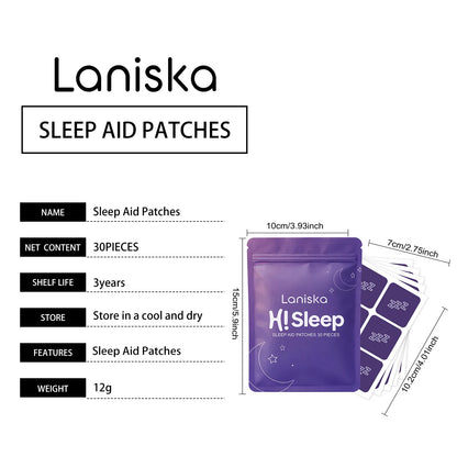 Deep Sleep Patch Fall Asleep Aid Improve Nighttime Dreaminess Relieve Stress Anxiety Soothe Neurasthenia Anti Insomnia Sticker