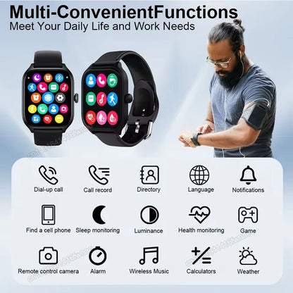 Outdoor Military GPS Smart Watch Men Waterproof Multiple Sport Mode Fitness HD Bluetooth Call Smartwatch Men Women Bracelet Ht30