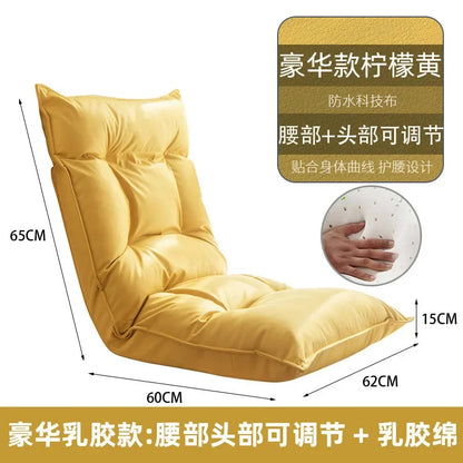 New Human Kennel Lazy Sofa Japanese Tatami Bay Window Chair Bed Back Chair Foldable Dormitory Waist Armrest