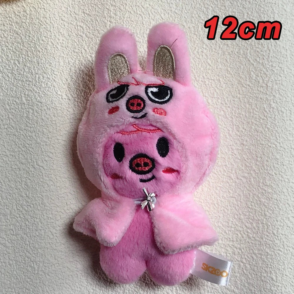 2026 New Straykids SKZ Mini Keychain Pendant New SKzoo FM Field Week 5cm Plush Cartoon Cute Pendant Children's Birthday Toy