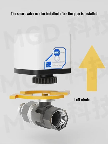 eWelink Zigbee Intelligent Valve DN15/DN20/DN25 App Rmote Control Works With Salutel/Alexa/Alice/Google Assistant/Smart Things