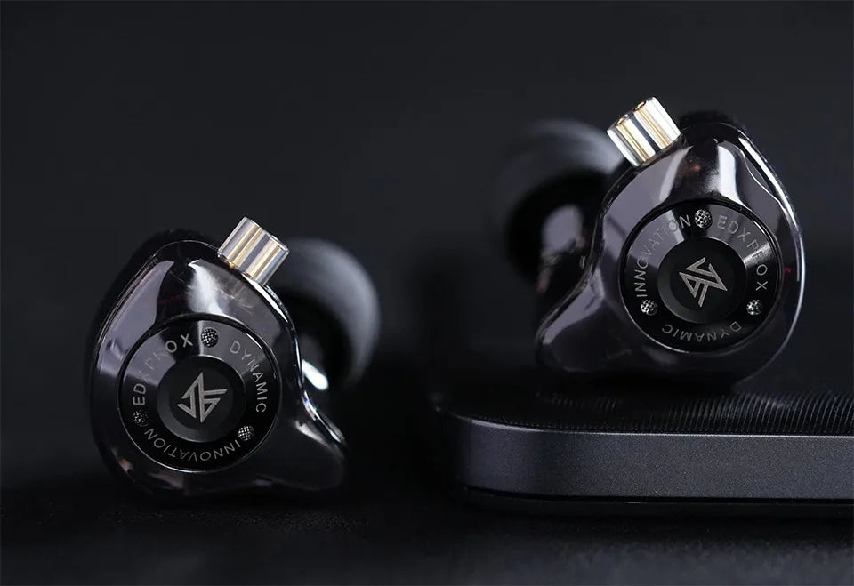 KZ EDX Pro X dynamic driving headphones in-ear monitoring earplugs HIFI bass hi-fi headphones stage sports headphones