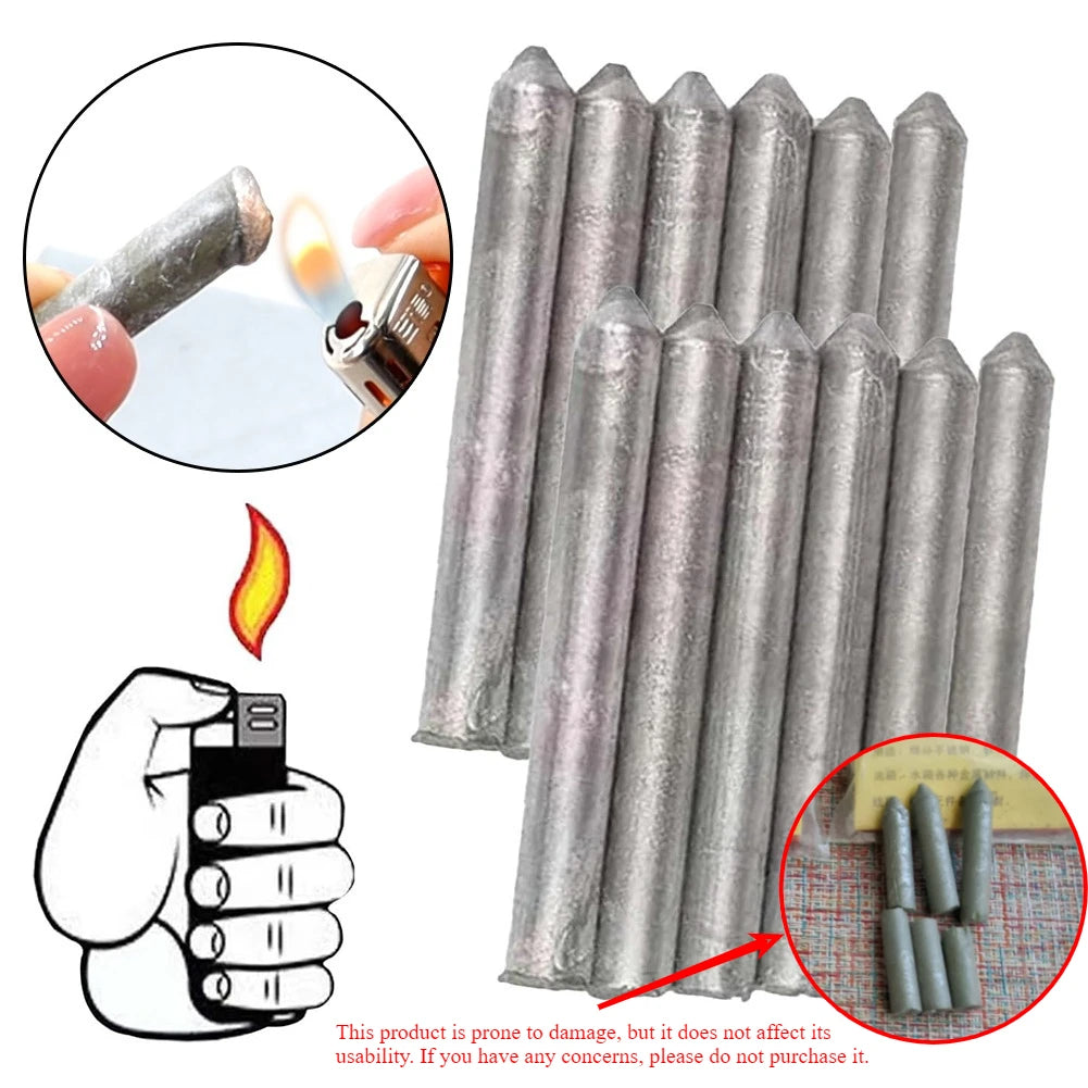 3-12PCS Low Temperature Easy Melt Universal Welding Rod Stainless Steel Copper Iron for Soldering Repairing Rod 78mm Easy Broken