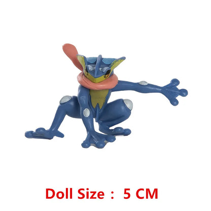 Pokemon Anime Action Figure Set - Pikachu Sun Elf Eevee Gengar Monsters Cartoon Model Toys Gift for Bulk Purchase