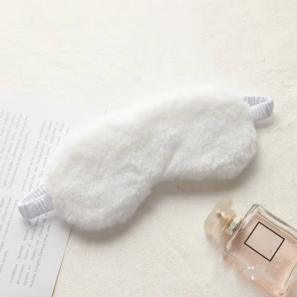 Sleeping Mask Sleeping Blindfold Soft Plush Eye Masks Cute Love Cloud Eye Cover Plush Mask Eyepatch Nap Health Eye Cover