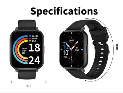 LIGE Fashion Smart Watch Women Bluetooth Call Women‘s Health Monitor Heart Rate Blood Oxygen Sports Fitness Smartwatch For Men