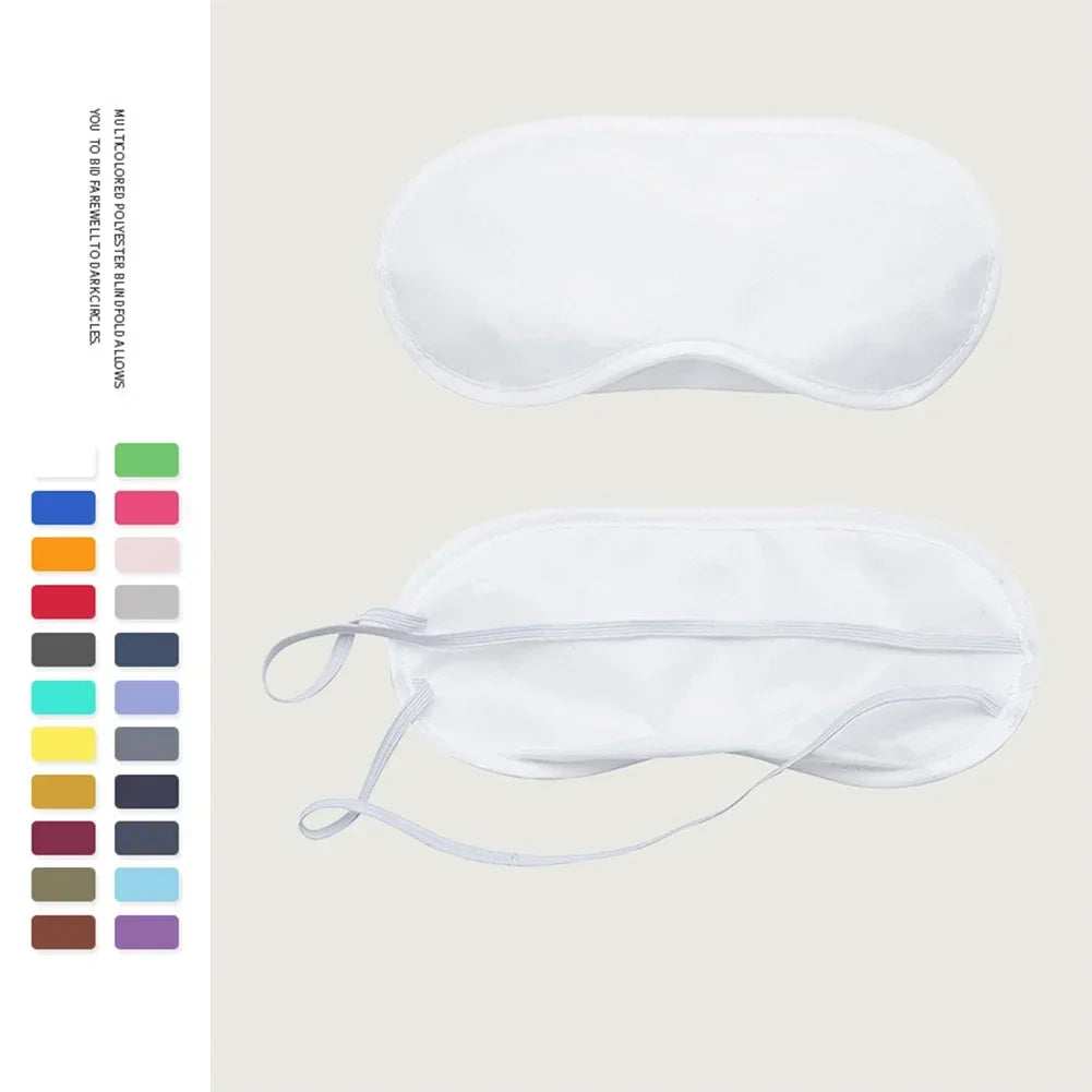 Silk Sleep Eye Mask Padded Shade Eye Cover Patch Sleeping Mask Eyemask Blindfolds Travel Relax Rest Women Men